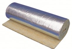 Izolacija ar foliju ruļļos Paroc  20mm 10.0 m2 Hvac Lamella Mat AluCoat