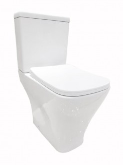 Sēdpods YTC-50826 kpl, Rimless ar Slow close vāku, dubulta poga, horiz. izv., 1/2 apakš.