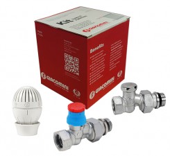 Rad.pieslēgt.kompl Giac.R470FX043 1/2 taisns R470+R402TG+R17TG