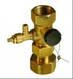 Kapes ventilis izplēšanas traukiem DN25    